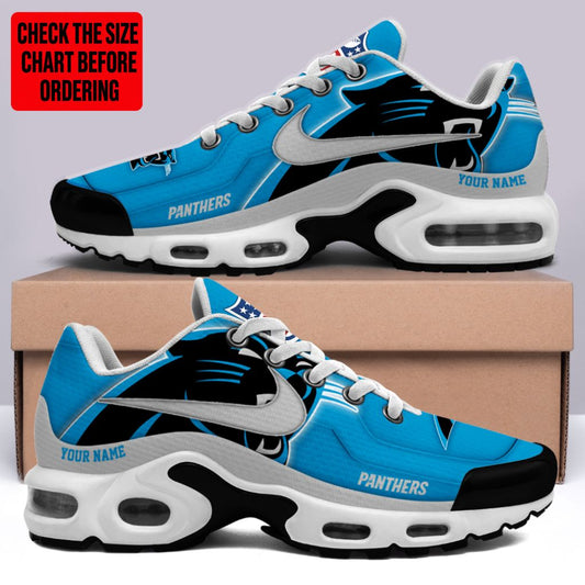 [SPECIAL OFFER] NEW CUSTOMIZED NFL23 CLP CAROLINA PANTHERS AIR MAX PLUS SNEAKERS