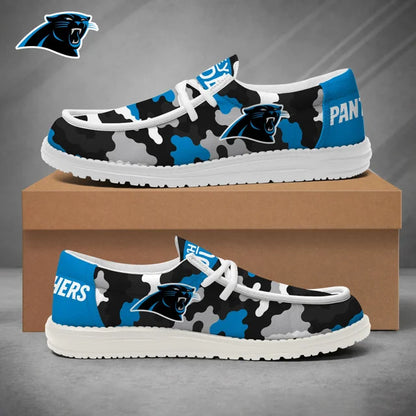 [SPECIAL OFFER] NEW CUSTOMIZED NFL23 CLP CAROLINA PANTHERS LOAFER SHOES