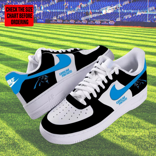 [SPECIAL OFFER] NEW CUSTOMIZED NFL23 CLP CAROLINA PANTHERS AF1 SHOES