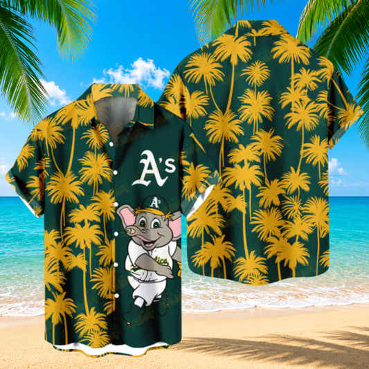 [FLASH SALE] NEW CUSTOMIZED MLB23 OAS OAKLAND ATHLETICS UNISEX HAWAIIAN SHIRT