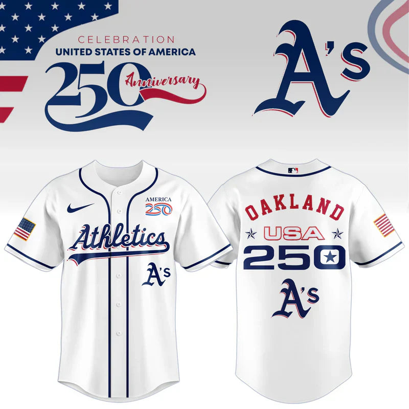 [FLASH SALE] NEW CUSTOMIZED MLB23 OAS OAKLAND ATHLETICS BASEBALL JERSEY