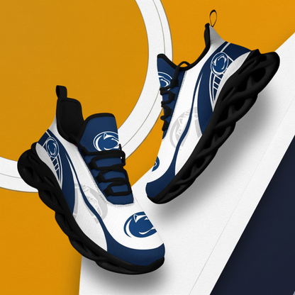 LIMITED EDITION - NEW CUSTOMIZED NCAA FBS23 PNL PENN STATE NITTANY LIONS CLUNKY SNEAKERS