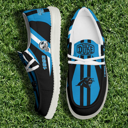 [SPECIAL OFFER] NEW CUSTOMIZED NFL23 CLP CAROLINA PANTHERS LOAFER SHOES