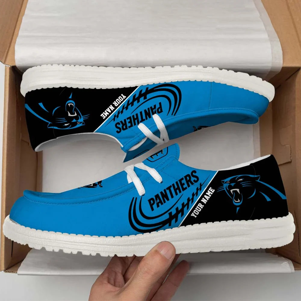 [SPECIAL OFFER] NEW CUSTOMIZED NFL23 CLP CAROLINA PANTHERS LOAFER SHOES
