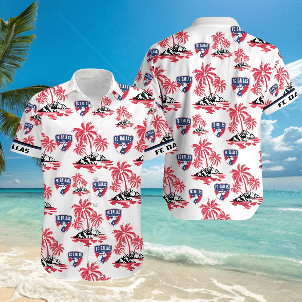 TOP SELLING - NEW CUSTOMIZED MLS23 FCD FC DALLAS UNISEX HAWAIIAN SHIRT