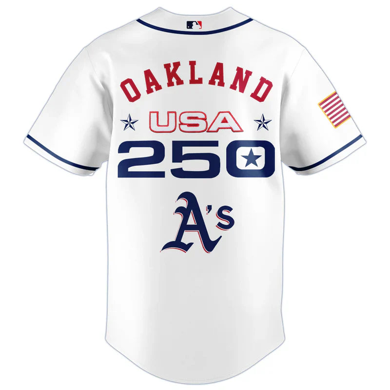 [FLASH SALE] NEW CUSTOMIZED MLB23 OAS OAKLAND ATHLETICS BASEBALL JERSEY