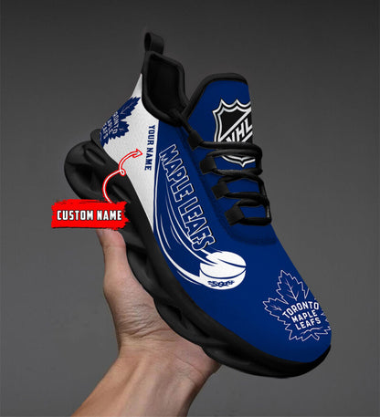[SUPER SALE] NEW CUSTOMIZED NHL23 TML TORONTO MAPLE LEAFS CLUNKY SNEAKERS