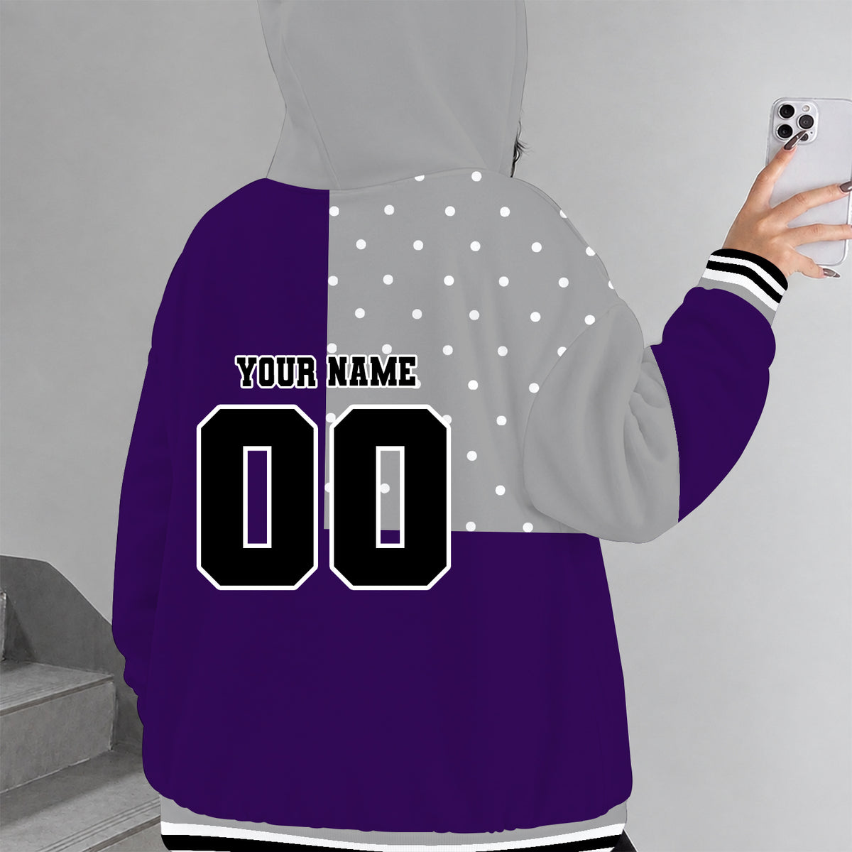 [FAN FAVORITE] NEW CUSTOMIZED NCAA FBS24 KSW KANSAS STATE WILDCATS ZIP HOODIE