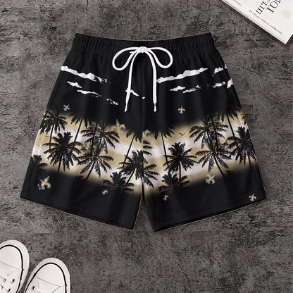 [SPECIAL OFFER] NEW CUSTOMIZED NFL24 NOS NEW ORLEANS SAINTS SHORT PANTS