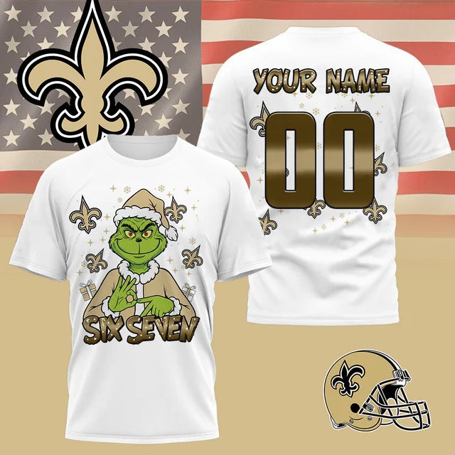[SPECIAL OFFER] NEW CUSTOMIZED NFL24 NOS NEW ORLEANS SAINTS T-SHIRT, HOODIE, ZIP HOODIE