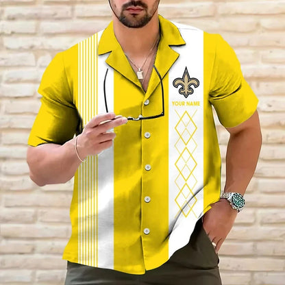 [SPECIAL OFFER] NEW CUSTOMIZED NFL24 NOS NEW ORLEANS SAINTS HAWAIIAN SHIRT
