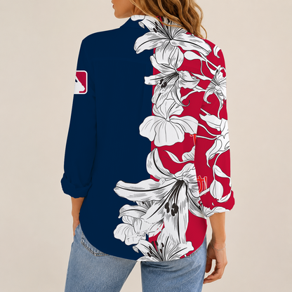 [FLASH SALE] NEW CUSTOMIZED MLB24 SLC ST. LOUIS CARDINALS WOMEN CASUAL SHIRT