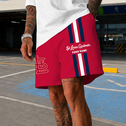 [FLASH SALE] NEW PREMIUM MLB24 SLC ST. LOUIS CARDINALS SHORT PANTS