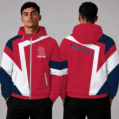 [FLASH SALE] NEW CUSTOMIZED MLB24 SLC ST. LOUIS CARDINALS WINDBREAKER JACKET
