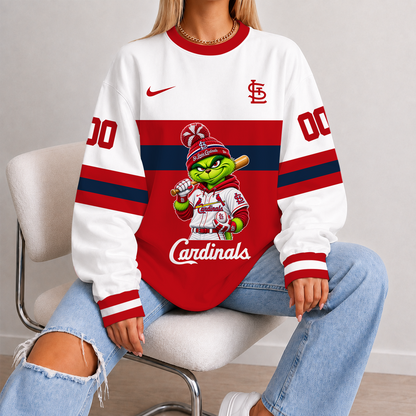 [FLASH SALE] NEW CUSTOMIZED MLB24 SLC ST. LOUIS CARDINALS UNISEX SWEATSHIRT