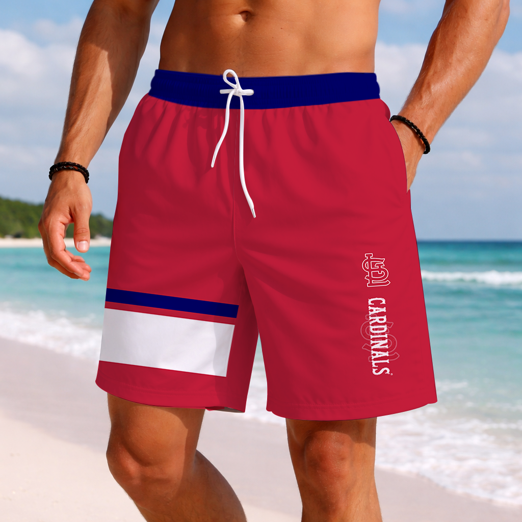 [FLASH SALE] NEW PREMIUM MLB24 SLC ST. LOUIS CARDINALS BASEBALL SHORT PANTS