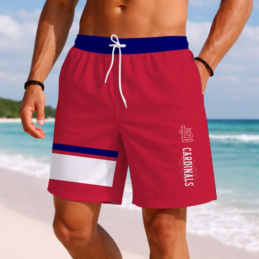 [FLASH SALE] NEW PREMIUM MLB24 SLC ST. LOUIS CARDINALS BASEBALL SHORT PANTS