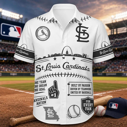 [FLASH SALE] NEW CUSTOMIZED MLB24 SLC ST. LOUIS CARDINALS UNISEX HAWAIIAN SHIRT