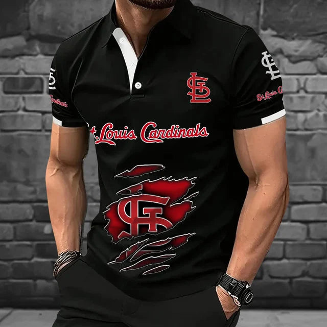 [FLASH SALE] NEW CUSTOMIZED MLB24 SLC ST. LOUIS CARDINALS POLO SHIRT