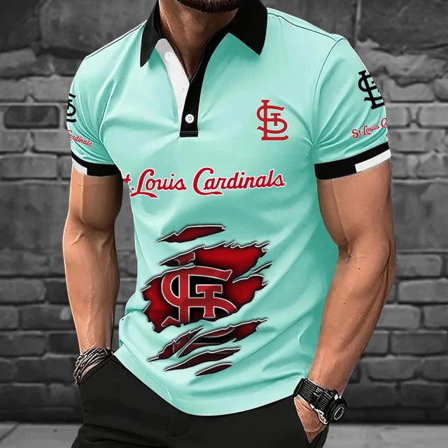 [FLASH SALE] NEW CUSTOMIZED MLB24 SLC ST. LOUIS CARDINALS POLO SHIRT