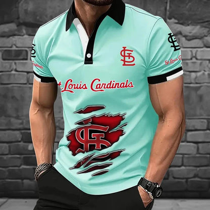 [FLASH SALE] NEW CUSTOMIZED MLB24 SLC ST. LOUIS CARDINALS POLO SHIRT