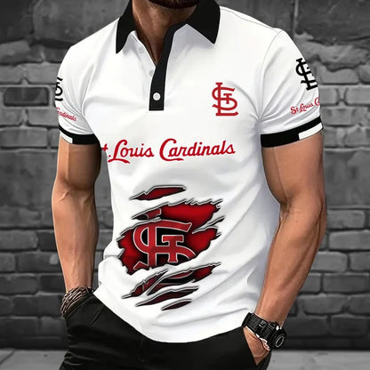 [FLASH SALE] NEW CUSTOMIZED MLB24 SLC ST. LOUIS CARDINALS POLO SHIRT