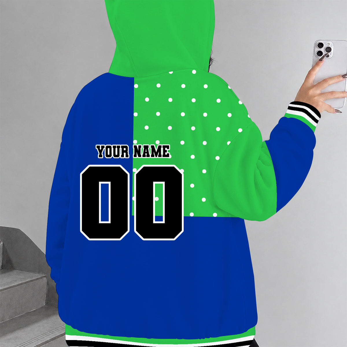 [FAN EXCLUSIVE] NEW CUSTOMIZED MLS24 SSF SEATTLE SOUNDERS FC ZIP HOODIE