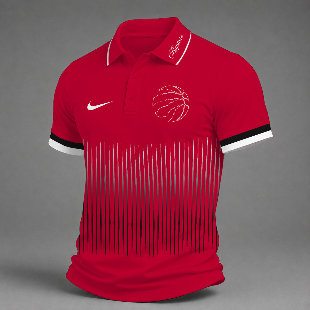 [HOT DEAL] NEW CUSTOMIZED NBA24 TRA TORONTO RAPTORS POLO SHIRT
