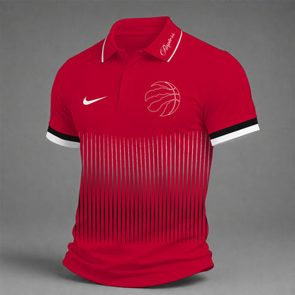 [HOT DEAL] NEW CUSTOMIZED NBA24 TRA TORONTO RAPTORS POLO SHIRT