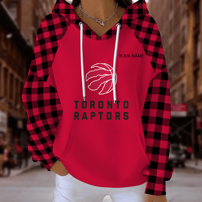[HOT DEAL] NEW CUSTOMIZED NBA24 TRA TORONTO RAPTORS  RIBBED HOODIE & SWEATSHIRT