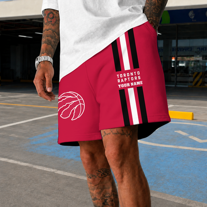 [HOT DEAL] NEW CUSTOMIZED NBA24 TRA TORONTO RAPTORS SHORT PANTS