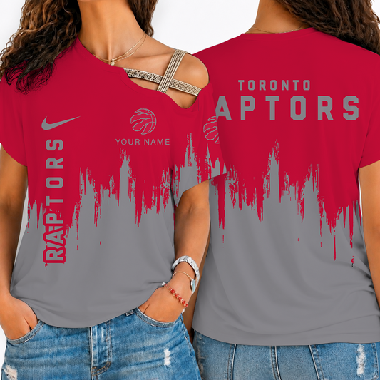 [HOT DEAL] NEW CUSTOMIZED NBA24 TRA TORONTO RAPTORS SHOULDER SHIRT