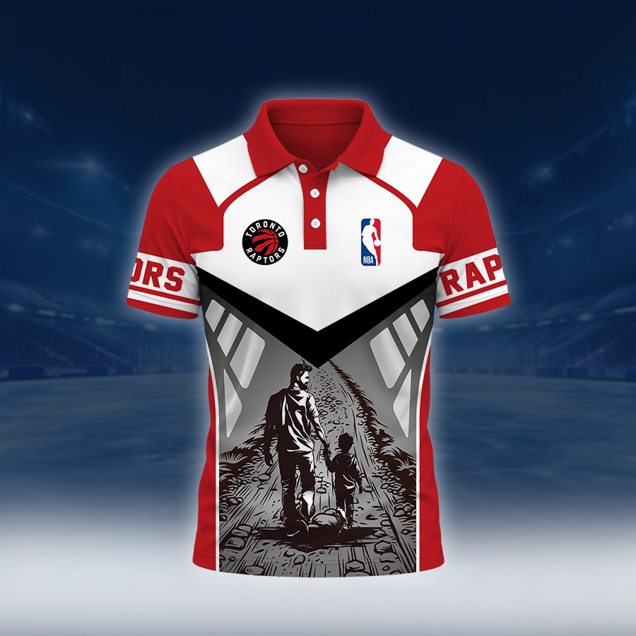 [HOT DEAL] NEW CUSTOMIZED NBA24 TRA TORONTO RAPTORS POLO SHIRT