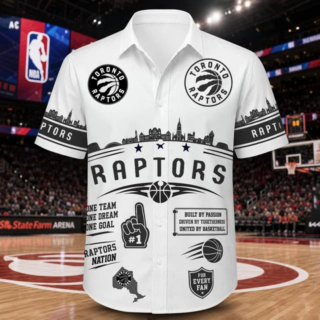 [HOT DEAL] NEW CUSTOMIZED NBA24 TRA TORONTO RAPTORS UNISEX HAWAIIAN SHIRT