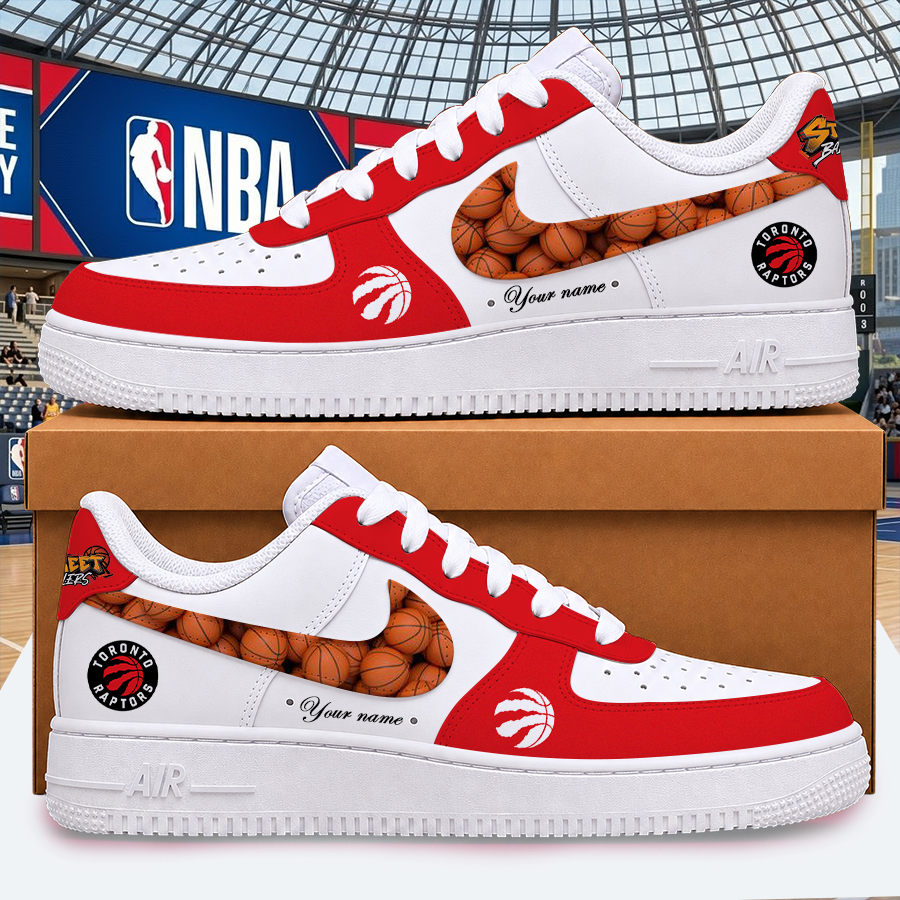 [HOT DEAL] NEW CUSTOMIZED NBA24 TRA TORONTO RAPTORS AF1 SHOES