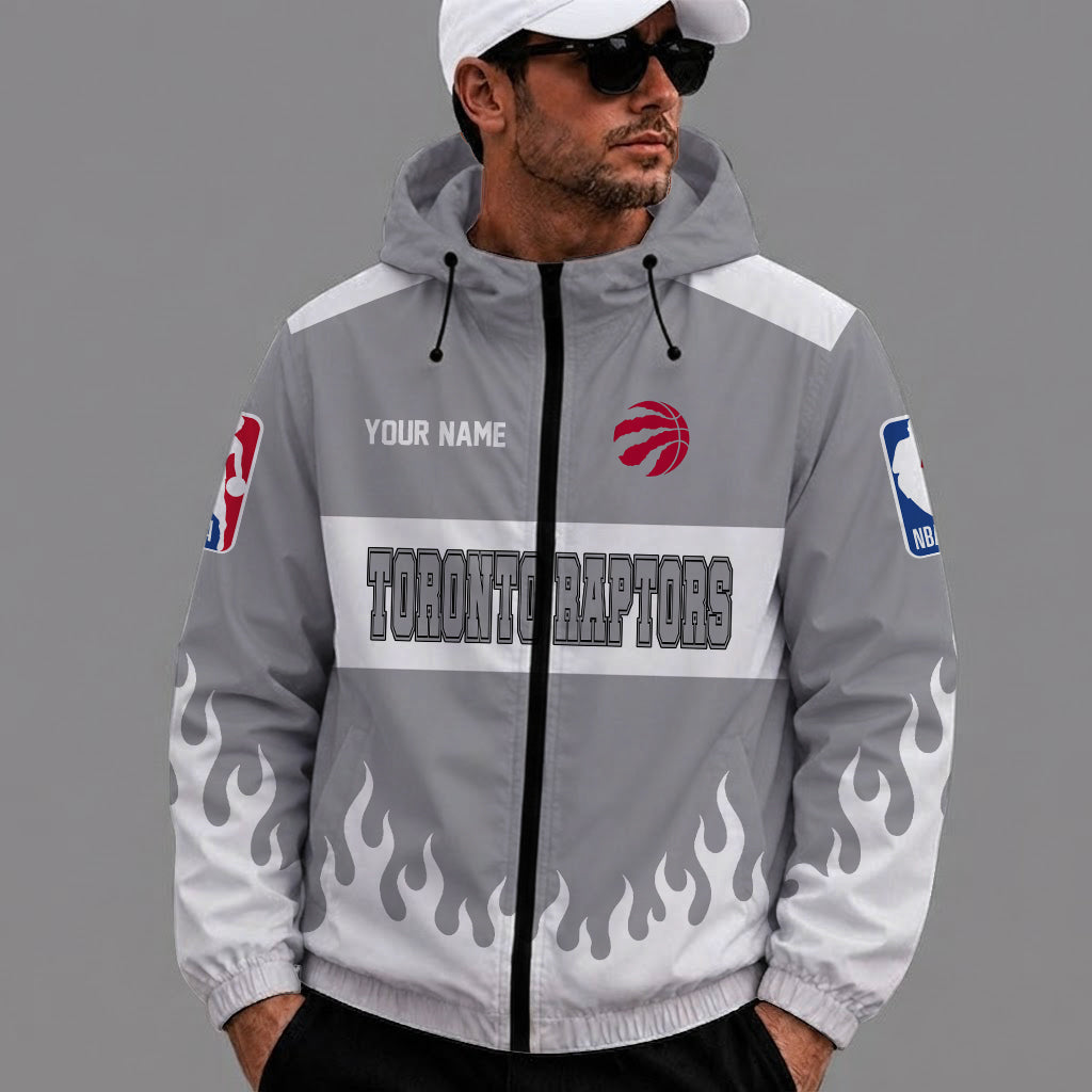 [HOT DEAL] NEW CUSTOMIZED NBA24 TRA TORONTO RAPTORS WINDBREAKER JACKET
