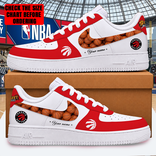 [HOT DEAL] NEW CUSTOMIZED NBA24 TRA TORONTO RAPTORS AF1 SHOES