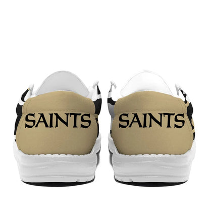 [SPECIAL OFFER] NEW CUSTOMIZED NFL24 NOS NEW ORLEANS SAINTS LOAFER SHOES