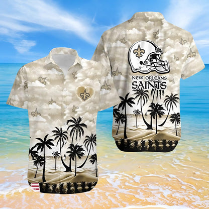 [SPECIAL OFFER] NEW CUSTOMIZED NFL24 NOS NEW ORLEANS SAINTS UNISEX HAWAIIAN SHIRT