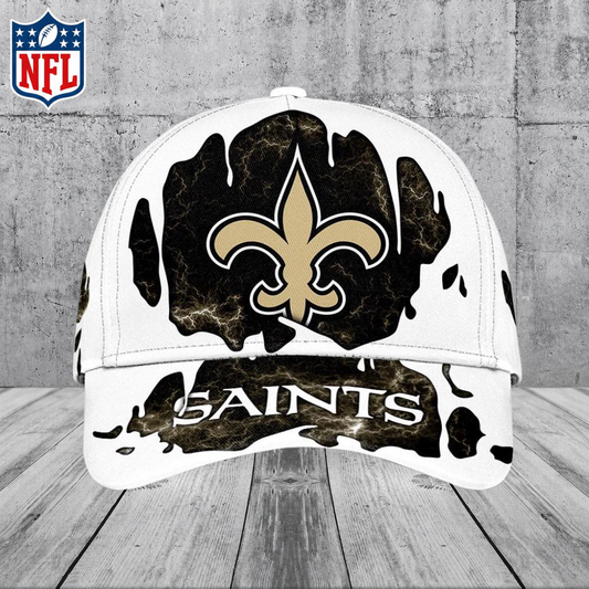 [SPECIAL OFFER] NEW CUSTOMIZED NFL24 NOS NEW ORLEANS SAINTS CLASSIC CAP