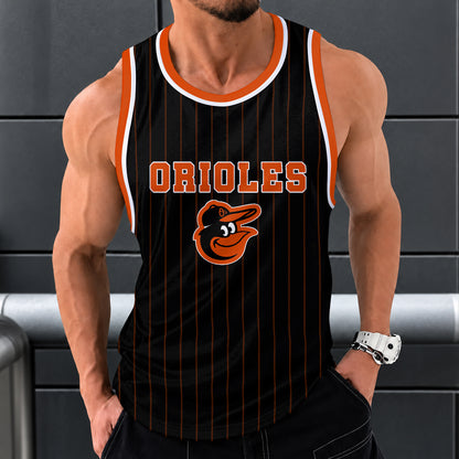 [FLASH SALE] NEW CUSTOMIZED MLB25 BOS BALTIMORE ORIOLES UNISEX TANK TOP