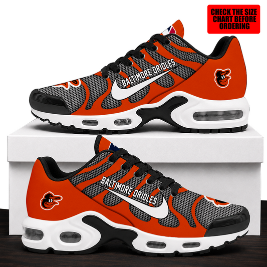 [FLASH SALE] NEW CUSTOMIZED MLB25 BOS BALTIMORE ORIOLES AIR MAX PLUS SNEAKERS