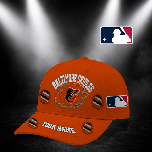 [FLASH SALE] NEW CUSTOMIZED MLB25 BOS BALTIMORE ORIOLES CLASSIC CAP