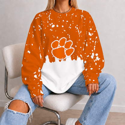 [FAN FAVORITE] NEW CUSTOMIZED NCAA CWS25 CST CLEMSON TIGERS UNISEX SWEATSHIRT