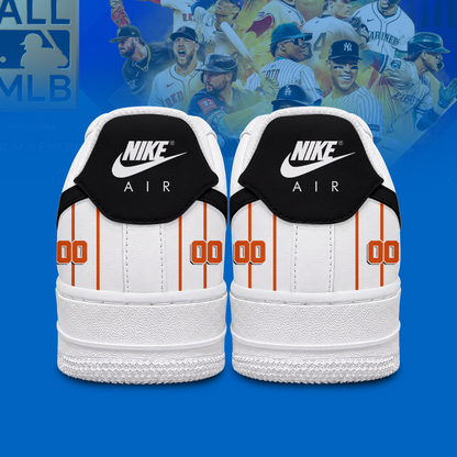 [FLASH SALE] NEW CUSTOMIZED MLB25 BOS BALTIMORE ORIOLES AF1 SHOES
