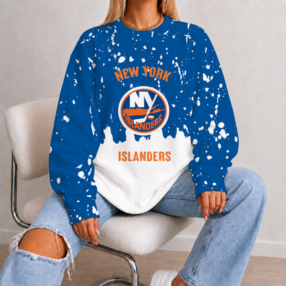 [SUPER SALE] NEW CUSTOMIZED NHL25 NYI NEW YORK ISLANDERS UNISEX SWEATSHIRT