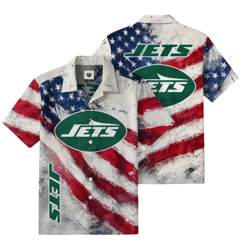 [SPECIAL OFFER] NEW CUSTOMIZED NFL25 NYJ NEW YORK JETS UNISEX HAWAIIAN SHIRT