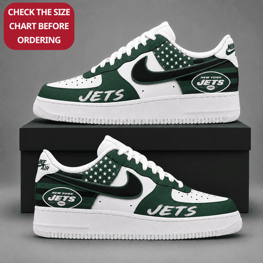 [SPECIAL OFFER] NEW CUSTOMIZED NFL25 NYJ NEW YORK JETS AF1 SHOES