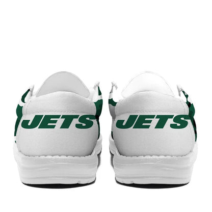 [SPECIAL OFFER] NEW CUSTOMIZED NFL25 NYJ NEW YORK JETS LOAFER SHOES