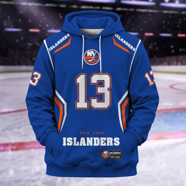 [SUPER SALE] NEW CUSTOMIZED NHL25 NYI NEW YORK ISLANDERS T-SHIRT, HOODIE, ZIP HOODIE